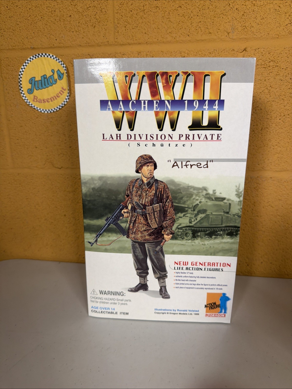 Dragon Models Alfred WWII German 1/6 Scale Figure LAH Private Aachen 1944 NIB 