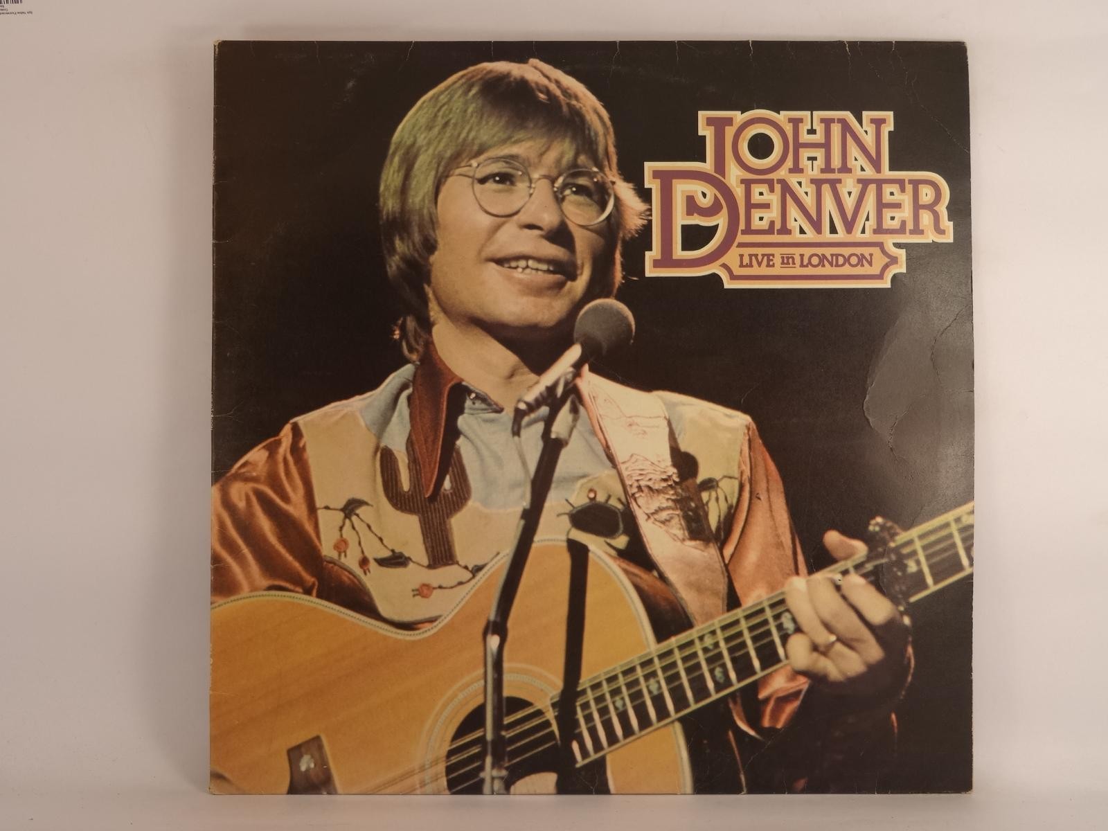 JOHN DENVER LIVE IN LONDON (398) 13 Track LP plus Picture Sleeve RCA