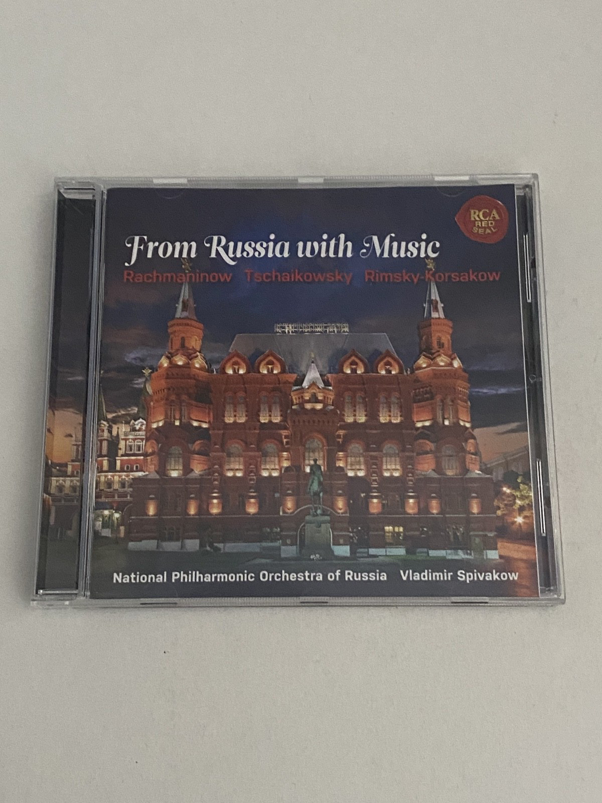 CD - FROM RUSSIA WITH MUSIC - VLADIMIR SPIVAKOW
