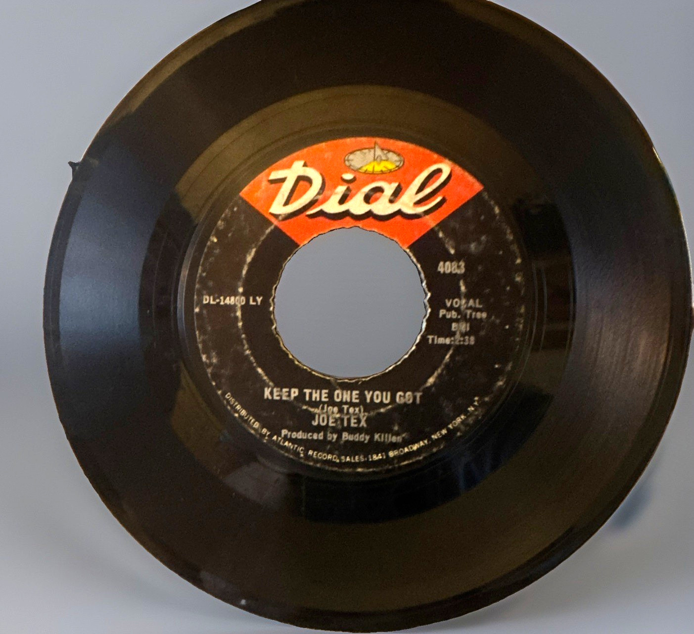 Joe Tex Keep the One You Got / Go Home and Do It 7" 45 RPM Dial 4083