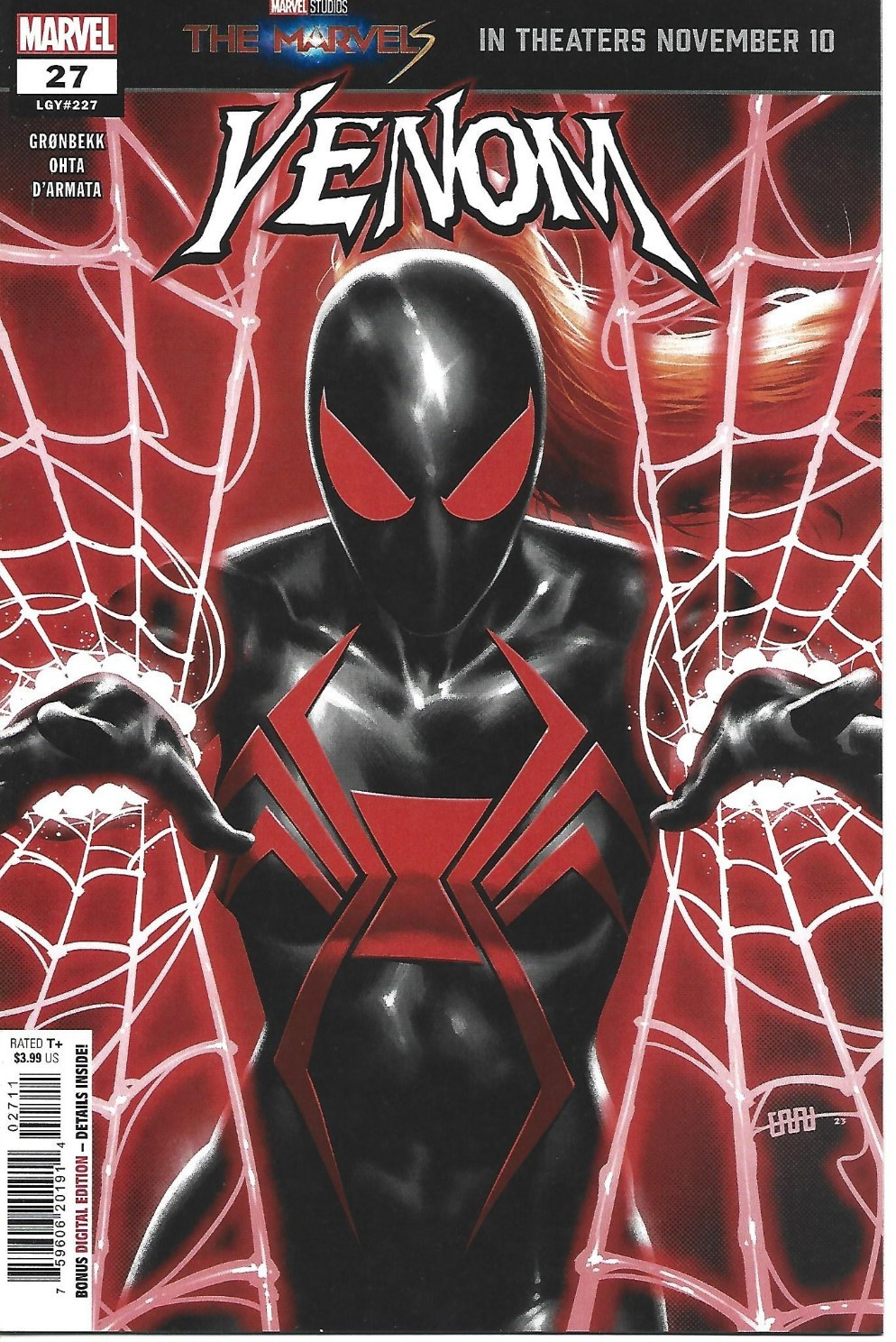 VENOM #27 CAFU COVER A MARVEL COMICS 2023 NUOVO MAI LETTO IMBALLATO E IMBARCATO