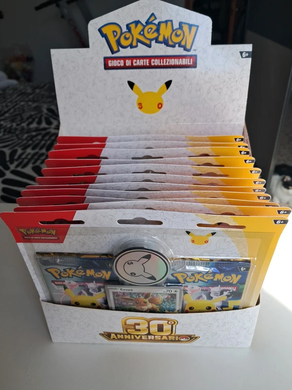 Pokemon 30th anniversario blister ×11 🇮🇹