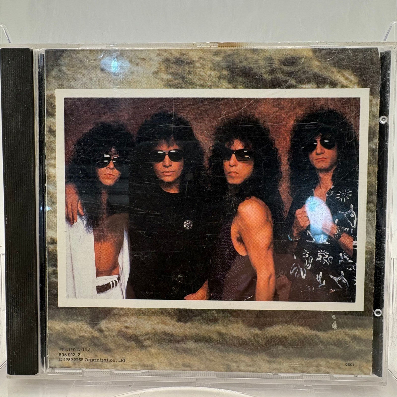 KISS Hot In The Shade CD 1989 Mercury 838 913-2 Gene Simmons Paul Stanley Rock