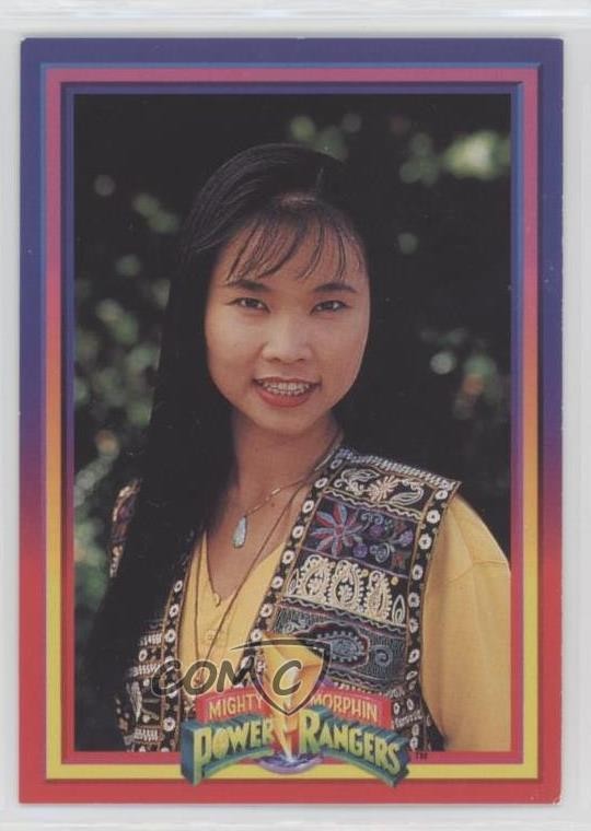 1994 Collect-A-Card Mighty Morphin Power Rangers Series 1 Hobby Trini Kwan e6j