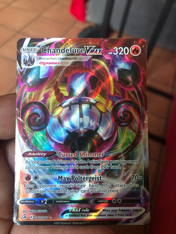 Chandelure vmax 40/264