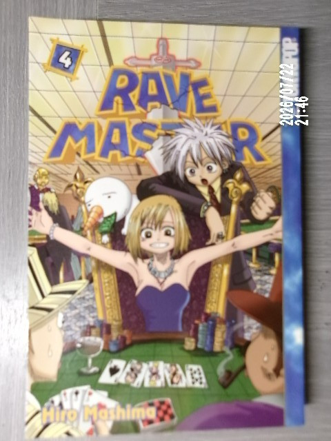 Rave Master Manga Volume 4 Inglese Tokyopop Graphic Novel Fumetto 15918221114