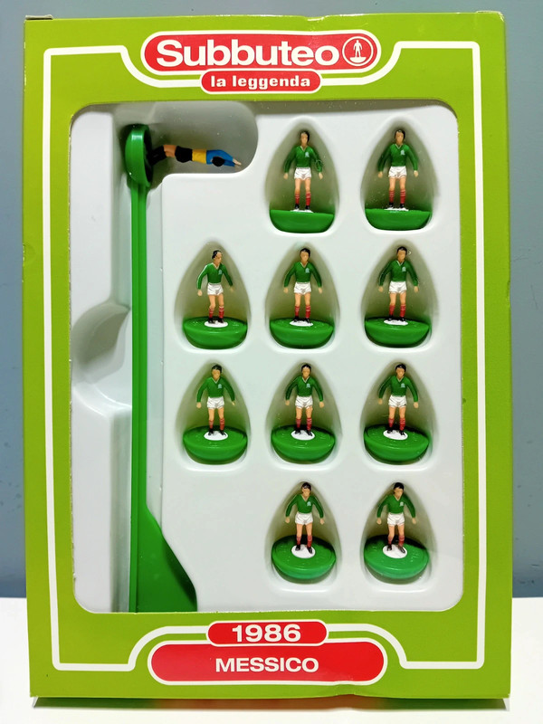 Subbuteo La Leggenda n.22 Squadra Messico 🇲🇽 1986 Nuova
