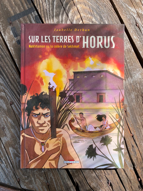 Bande dessinée Sur les Terres d’Horus – Nakhtamon ou la colère de Sekhmet