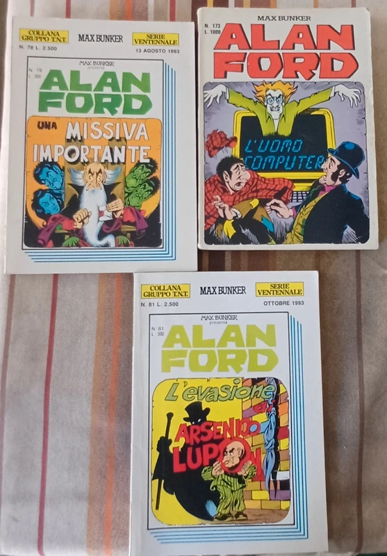 Set 3 fumetti Alan Ford
