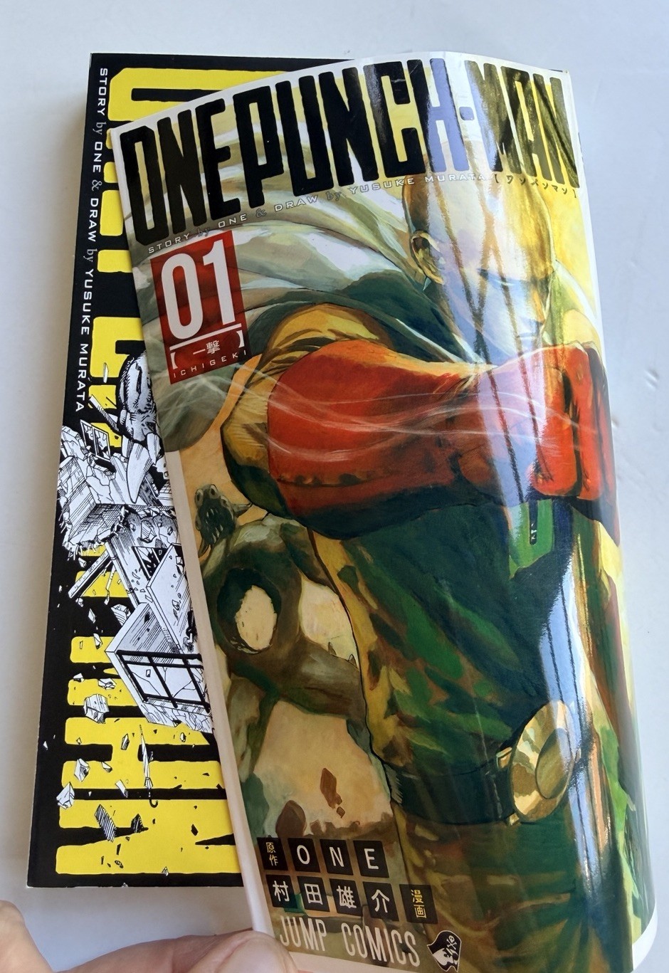 One Punch Man Vol. 1 Manga Giapponese 2012 Prima Edizione Shueisha Yusuke Murata