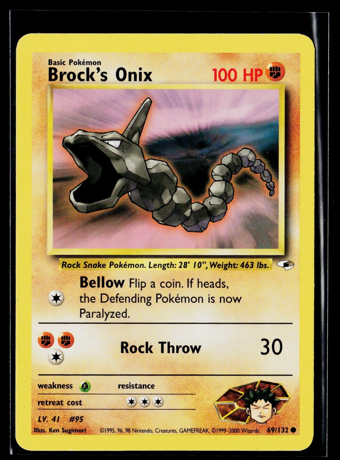 Gym Heroes #069/132 Brock's Onix (69)