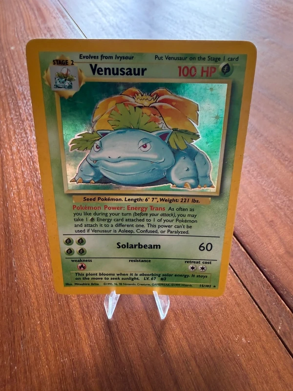 Venusaur 15/102 Base Set