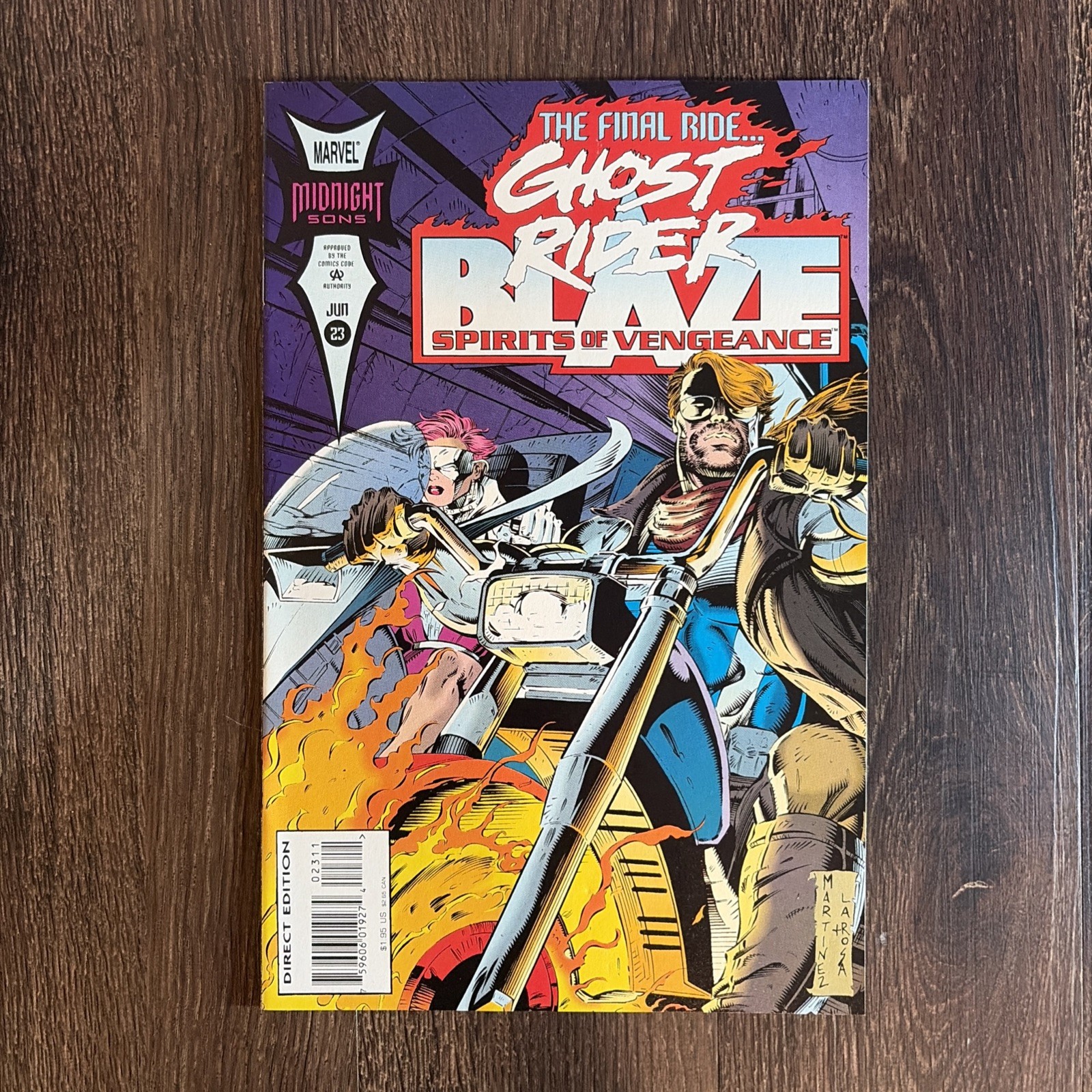 Marvel Comics Ghost Rider/Blaze: Spirits of Vengeance #23 1994 Marvel