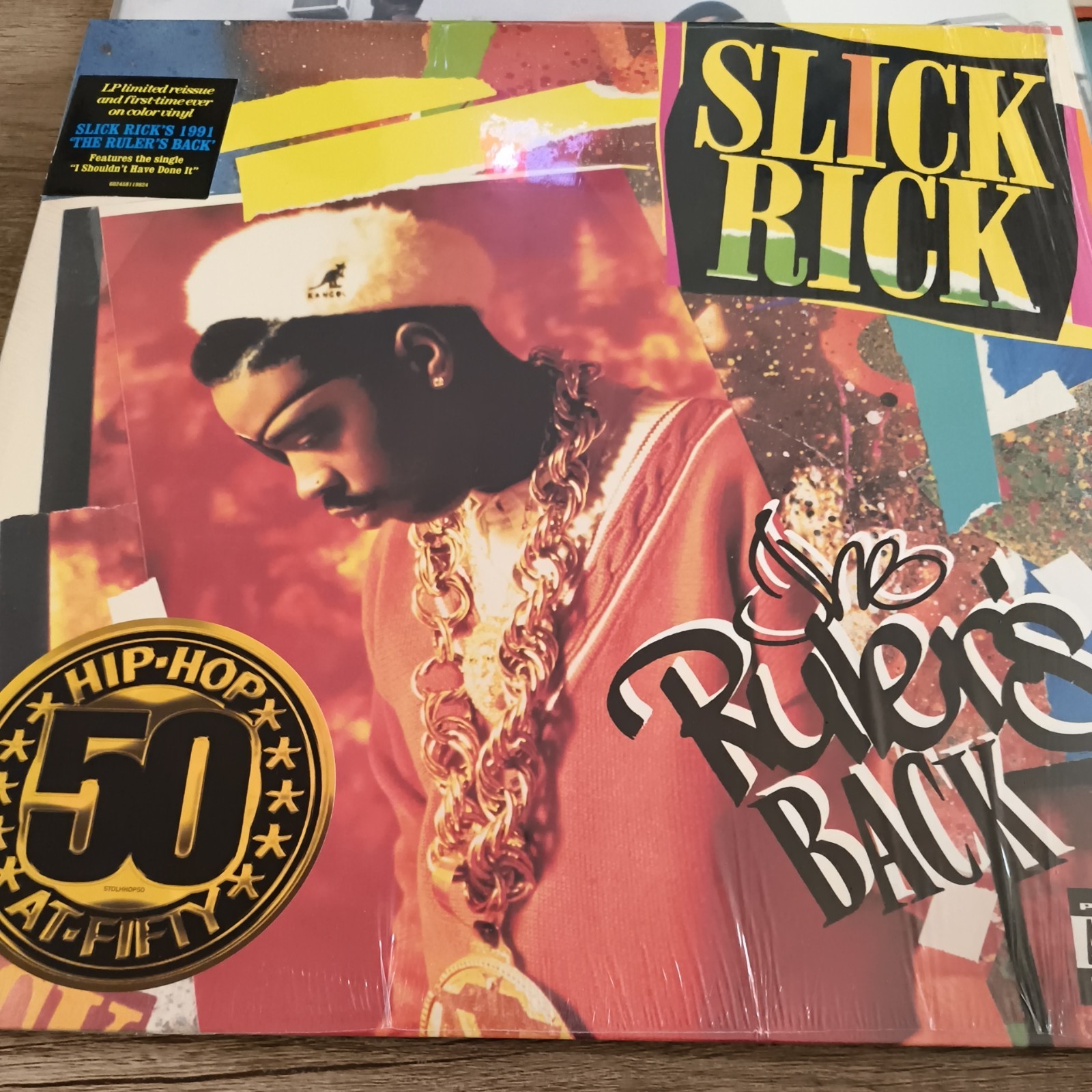 Slick Rick - The Ruler's Back (Opaque Magenta Colour Vinyl | LP Vinyl Record NM