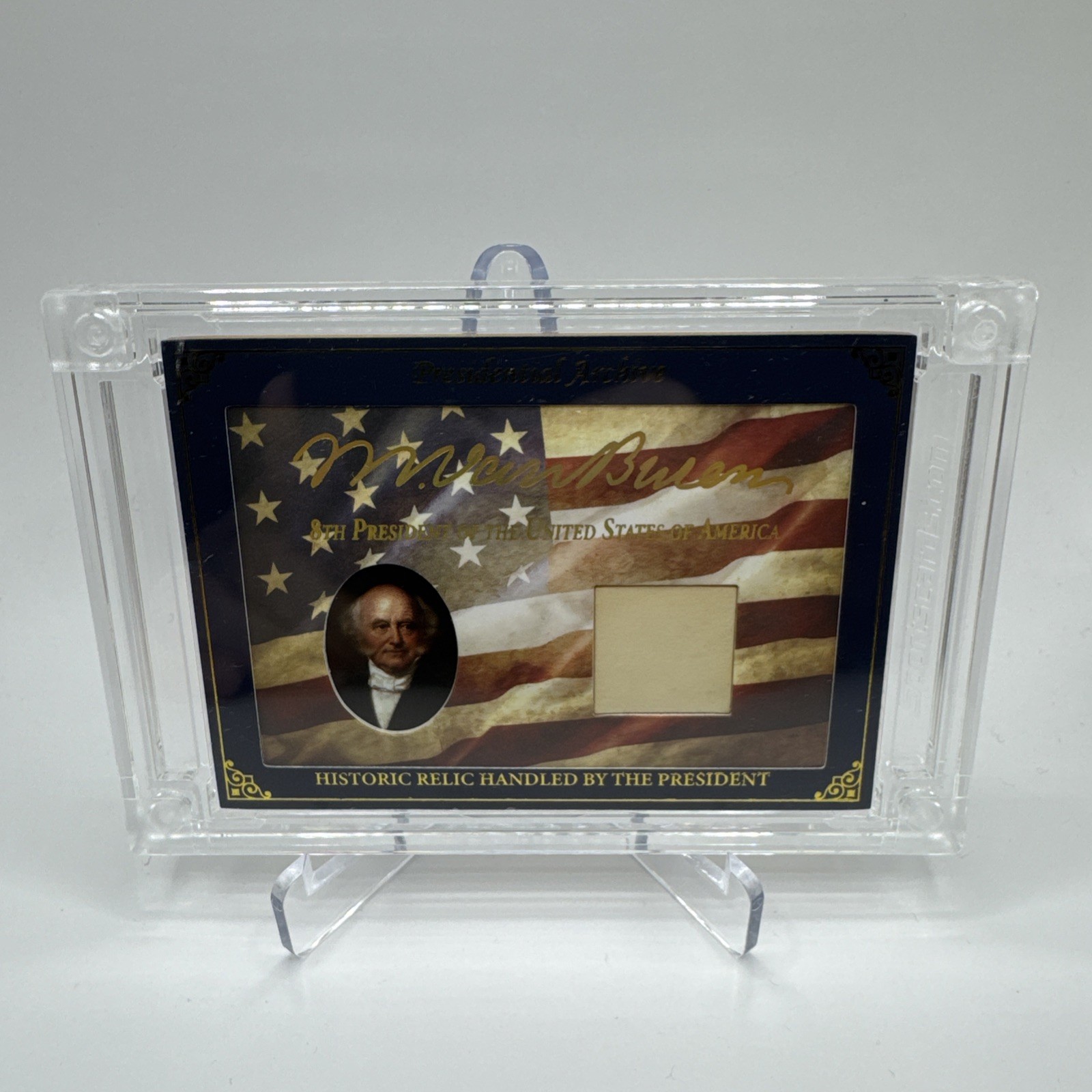 Martin Van Buren 2025 A Word From POTUS #PA-MVB8 Relic /649