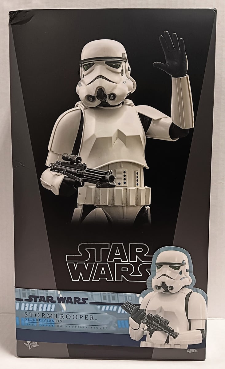 STORMTROOPER VERSIONE DELUXE MMS515 STAR WARS 1:6 PERSONAGGIO HOT TOYS APERTO COMPLETO
