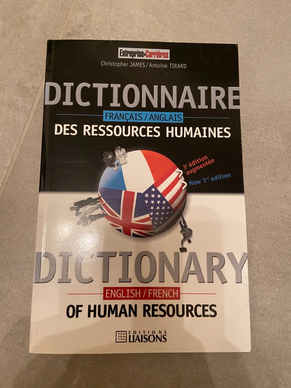 Dictionnaire français anglais des ressources humaines