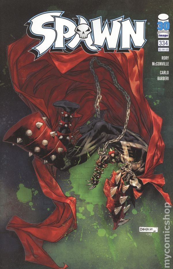 Spawn #334B NM 2022 Stock Image