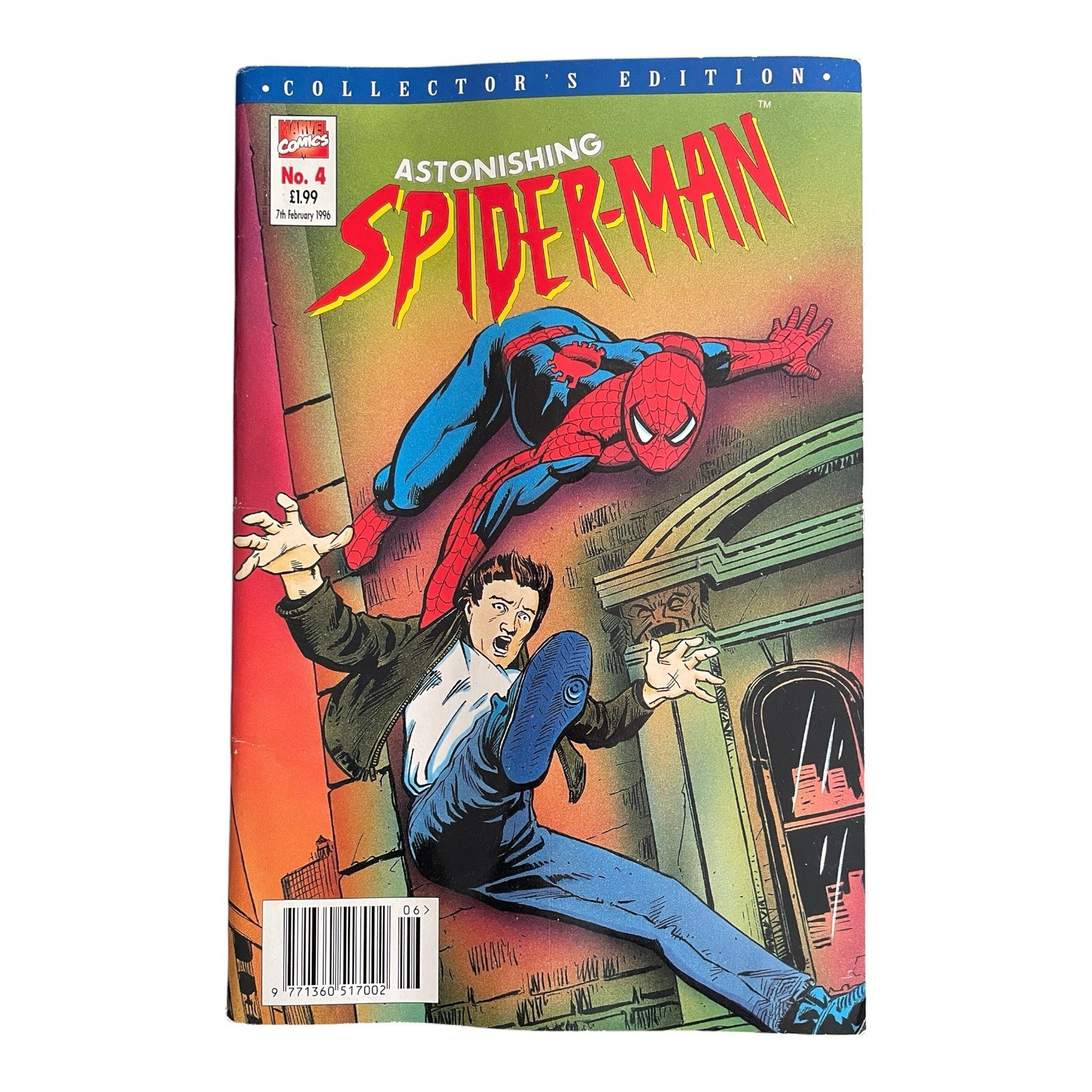 Marvel Astonishing Spiderman Vintage Comic #4 7th February 1996