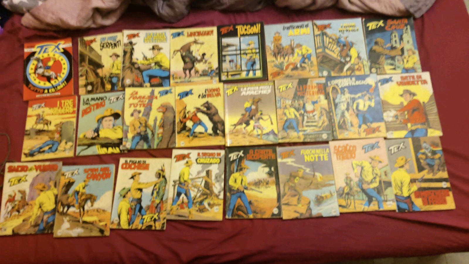 Tex Willer (Lotto 24 albi) 200-259