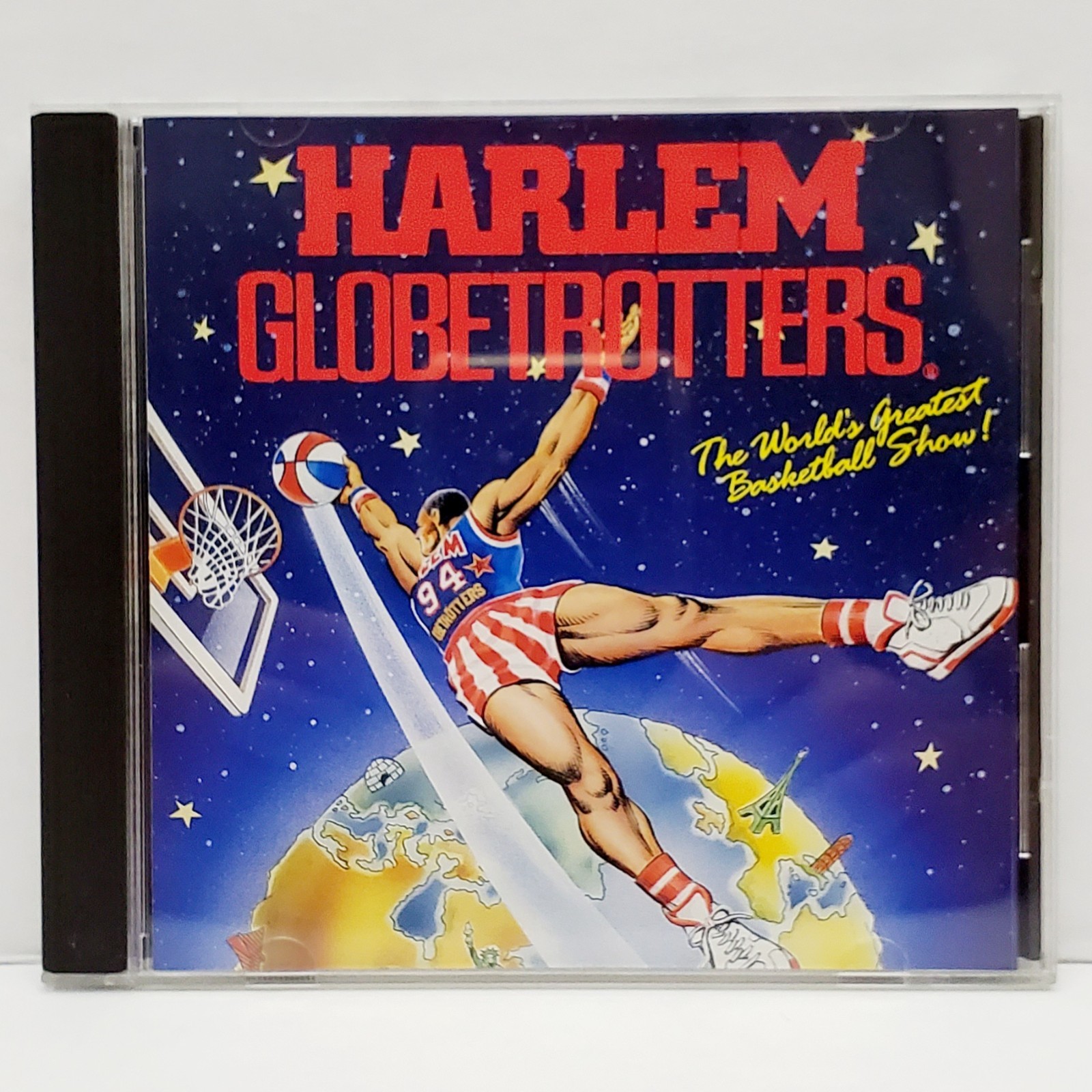 HARLEM GLOBETROTTERS Vintage 90s World Tour Soundtrack Spirit Of The Game CD NBA