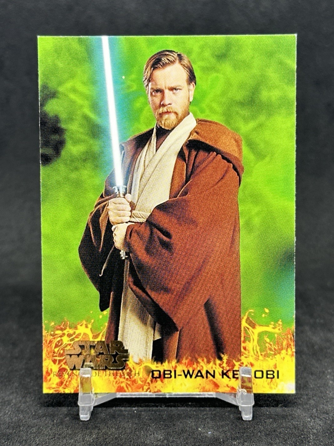 2005 Topps Star Wars La Vendetta dei Sith Obi-Wan Kenobi #4 Ewan McGregor