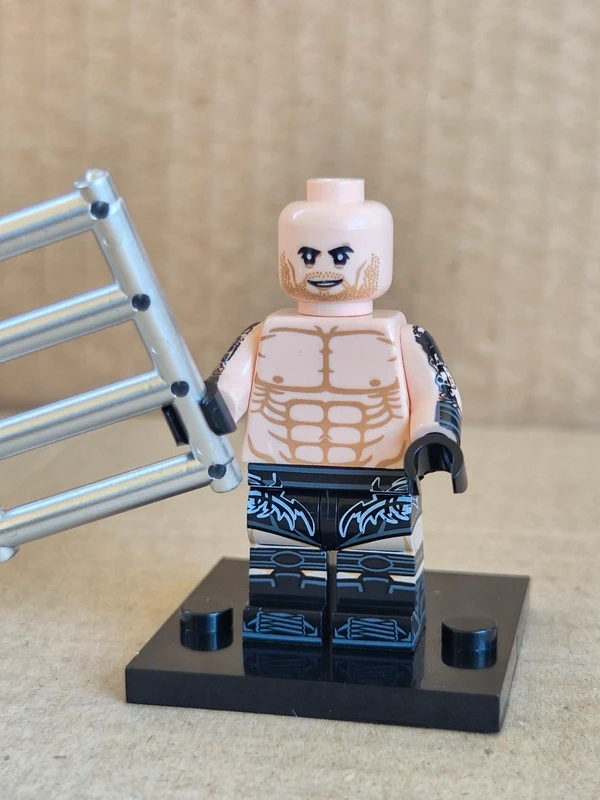 Randy Orton style Lego compatible
