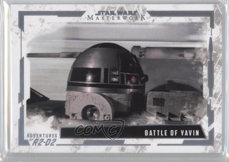 2017 Topps Star Wars Masterwork Adventures of R2-D2 Battle Yavin #AR-7 4p5