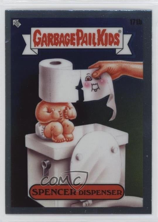2022 Topps Chrome Garbage Pail Kids Original Series 5 Spencer Dispenser 8em