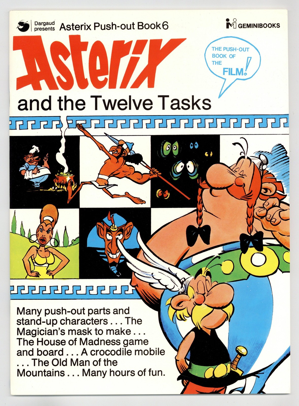 Libro push-out Asterix #6 VF 8.0 1978