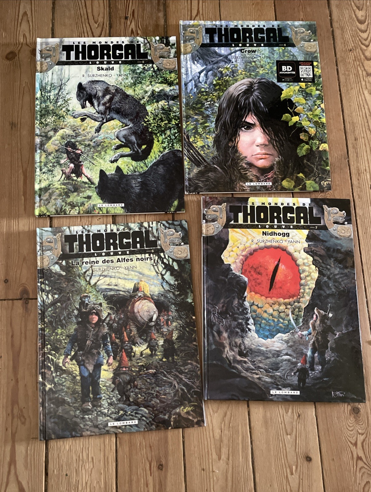 Les Mondes De Thorgal, Louve - Lot de 4 Tomes (N°4, N°5, N°6 & N°7) - EO