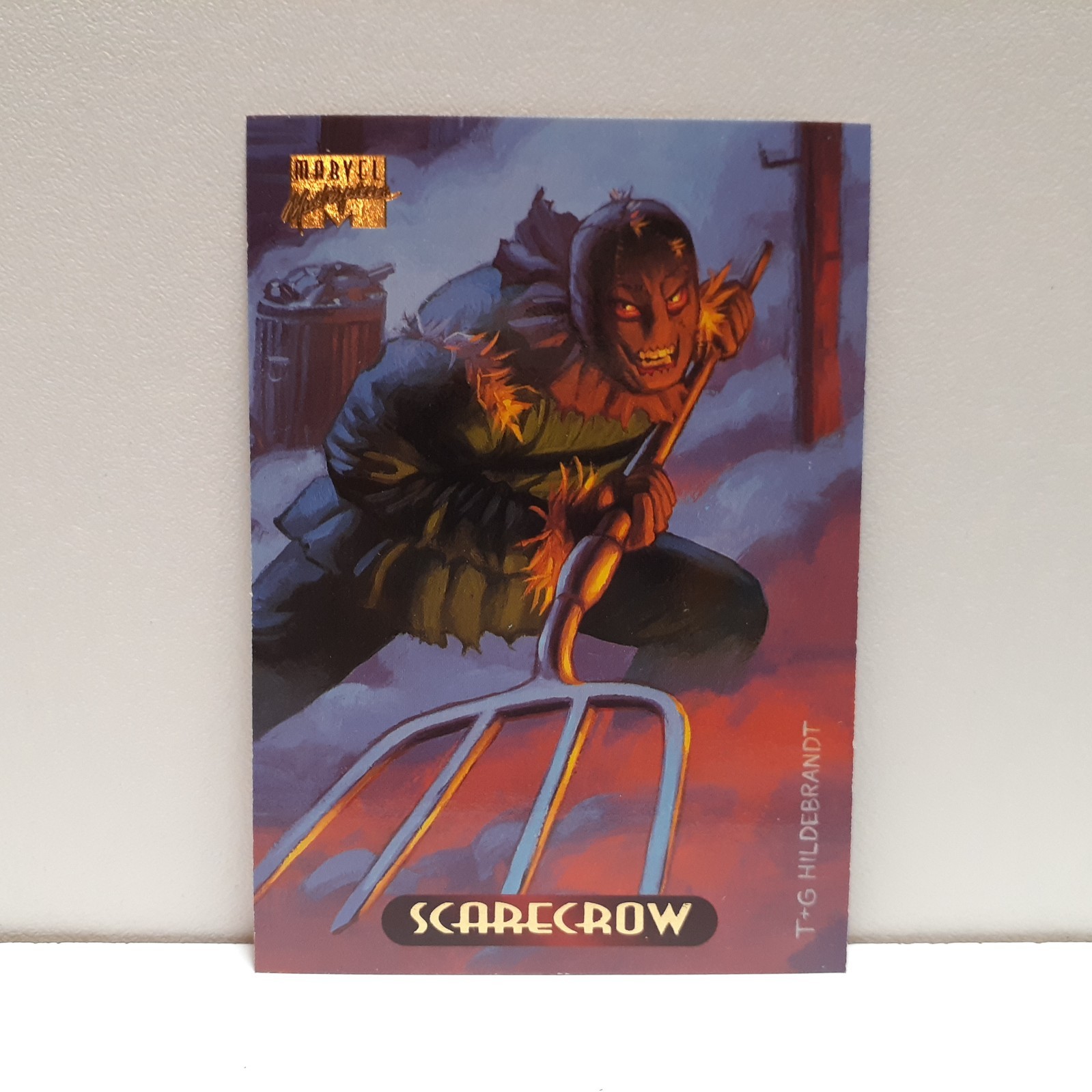 Carta Base 1994 Marvel Masterpieces Spaventapasseri #104