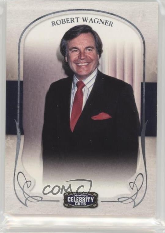 2008 Donruss Americana Celebrity Cuts 219/499 Robert Wagner #74 0h3w