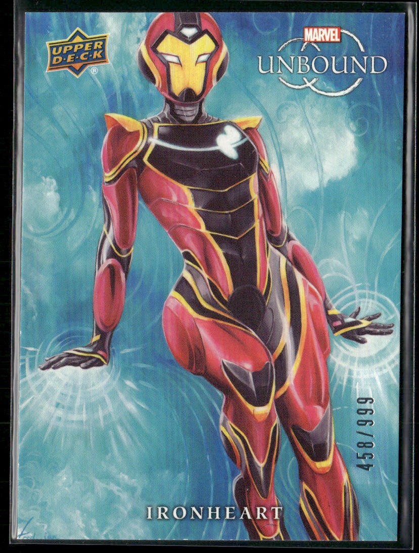 2021 Upper Deck Marvel Unbound Year 1 Fred Ian /999 #34 - Ironheart