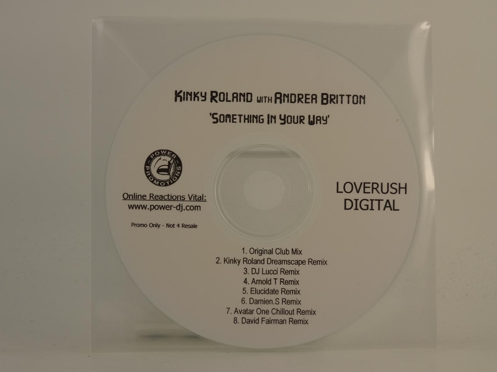 KINKY ROLAND FT ANDREA BRITTON SOMETHING IN YOUR WAY (INCL. AVATAR ONE RE (H1) 8
