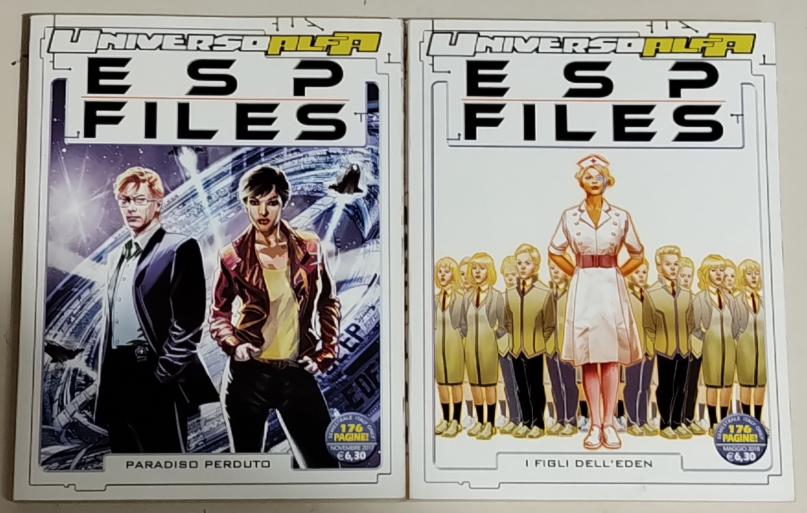 Universo Alfa ESP files Volume 1 e 2 da edicola