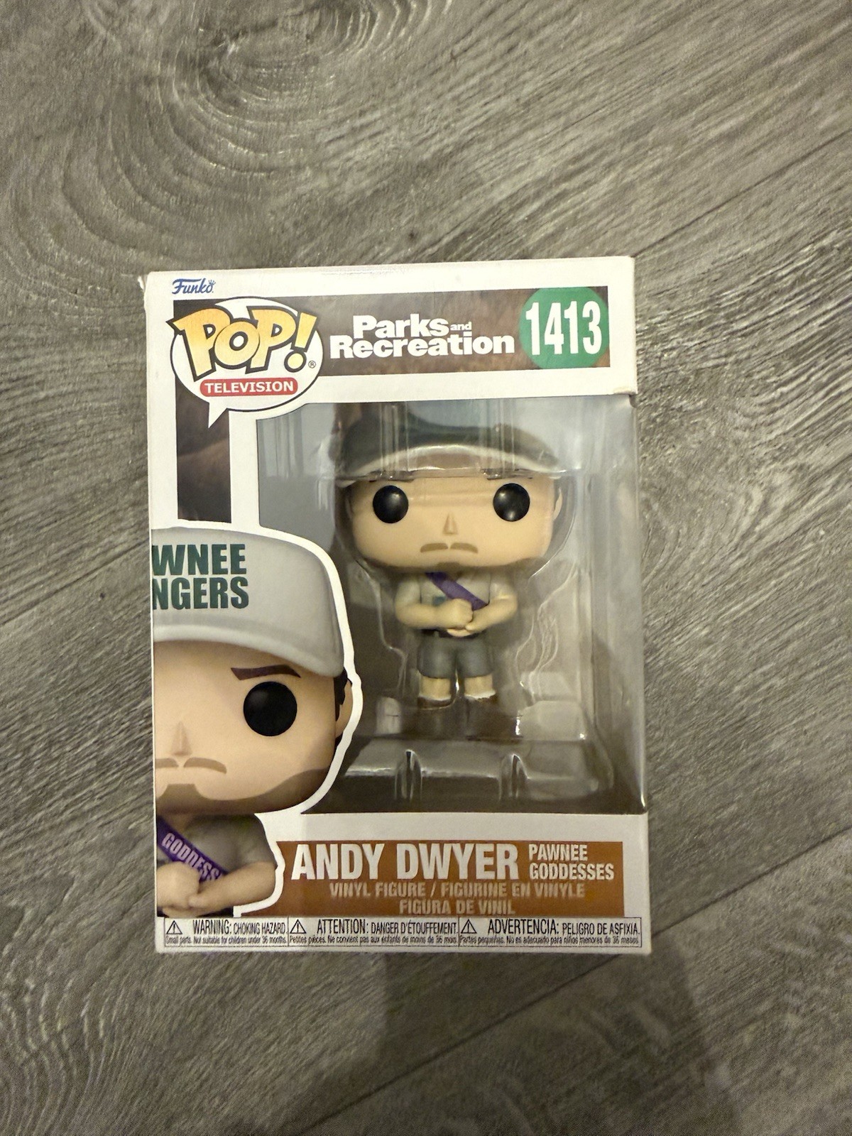 Parks and Recreation ANDY DWYER PAWNEE GODDESSES Funko Pop