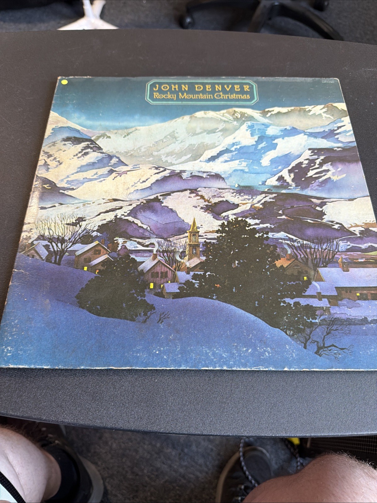 John Denver Rocky Mountain Christmas Vinyl Record 12"