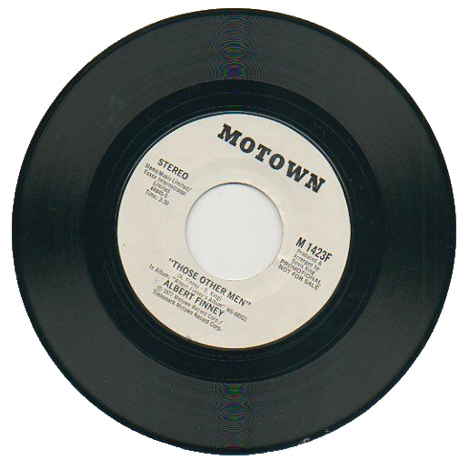 ALBERT FINNEY  45 RPM Promo Record   "THOSE OTHER MEN"  1977  MINT Never played!