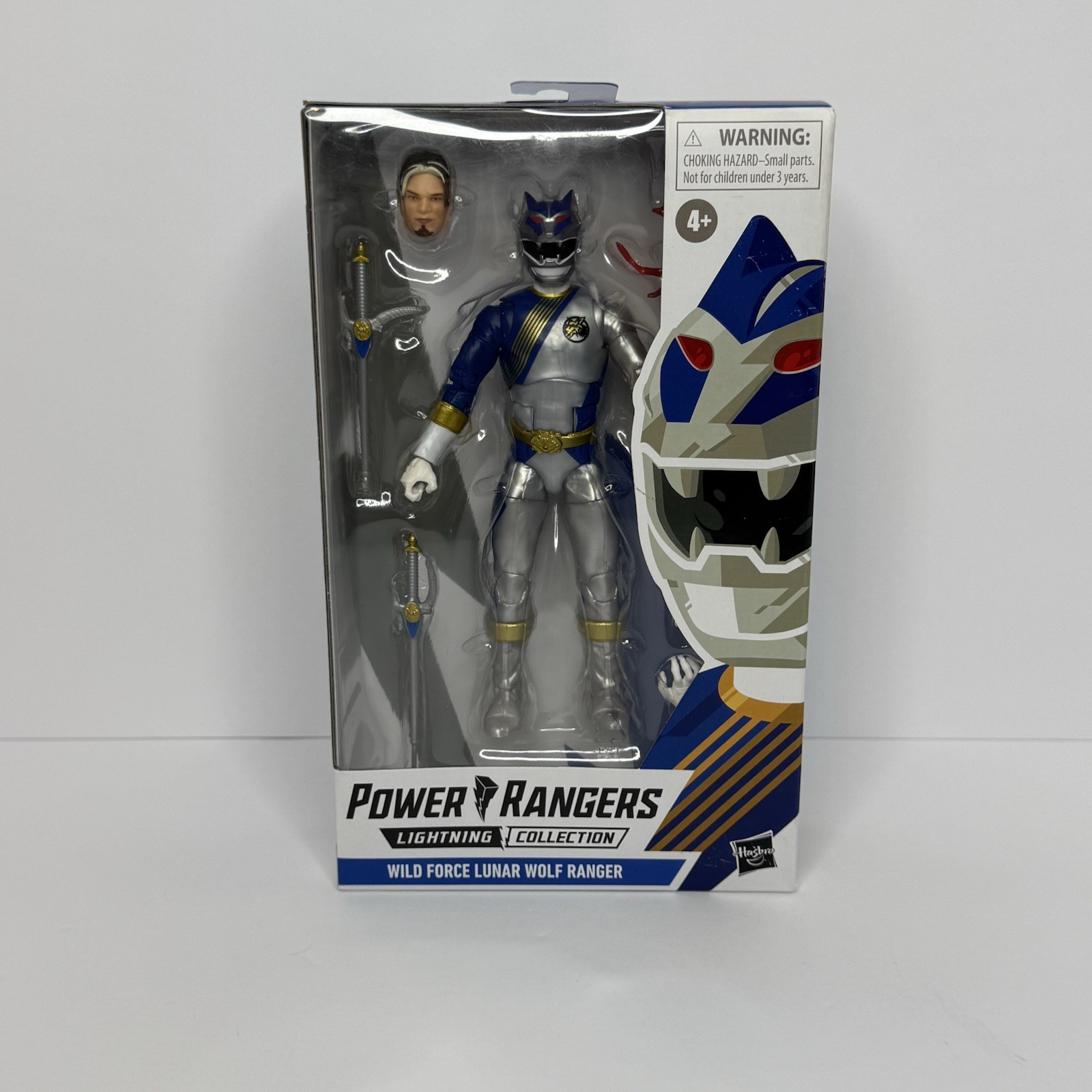 Modellino Power Rangers Lightning Collection Wild Force Lunar Wolf Ranger 6 pollici