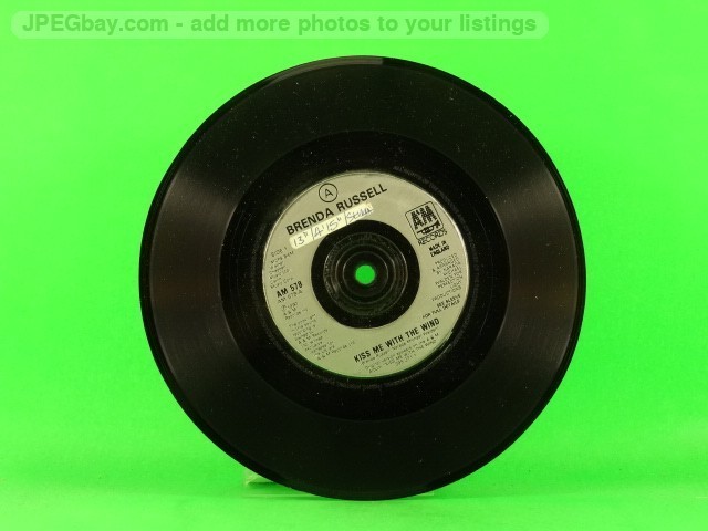 RUSSELL,BRENDA KISS ME WITH THE WIND (137) 7" A&M