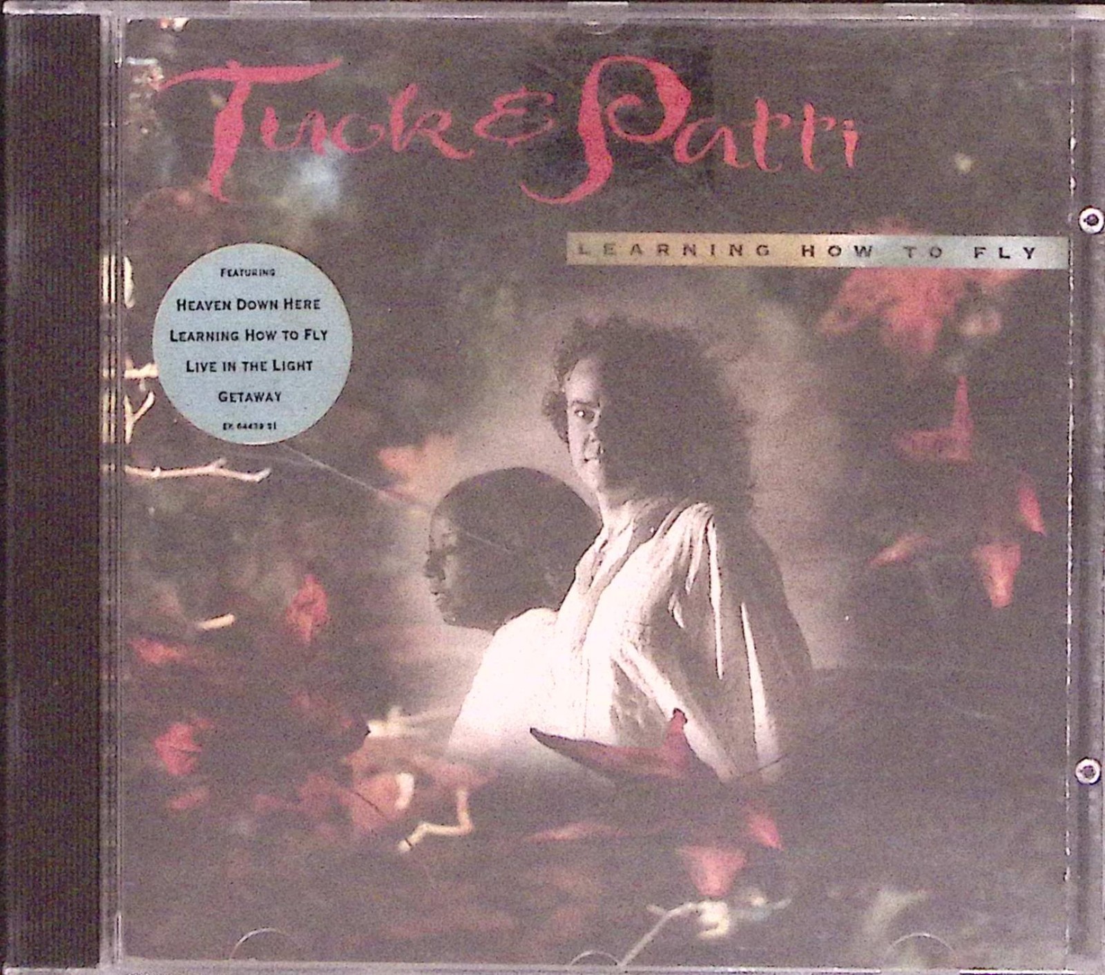 TUCK & PATTI  LEARNING HOW TO FLY  EPIC RECORDS  CD 841A