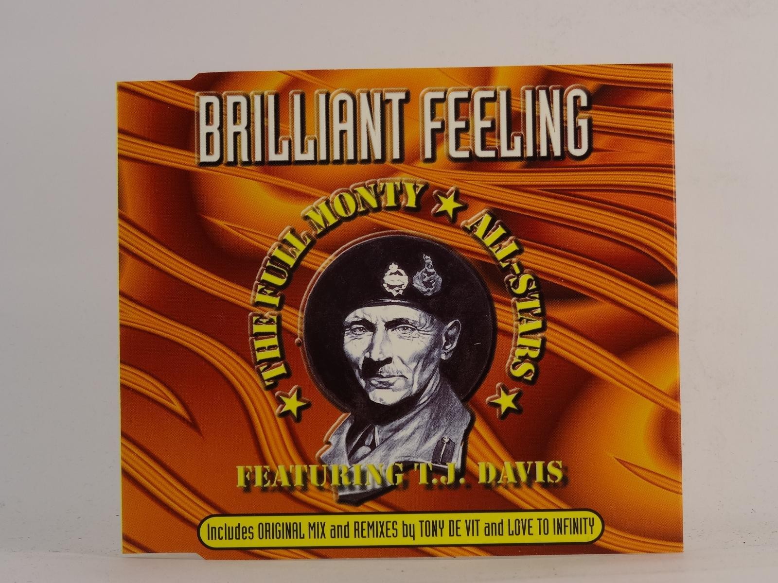 THE FULL MONTY ALL-STARS FT T.J. DAVIS BRILLIANT FEELING (I93) 5 Track CD Single
