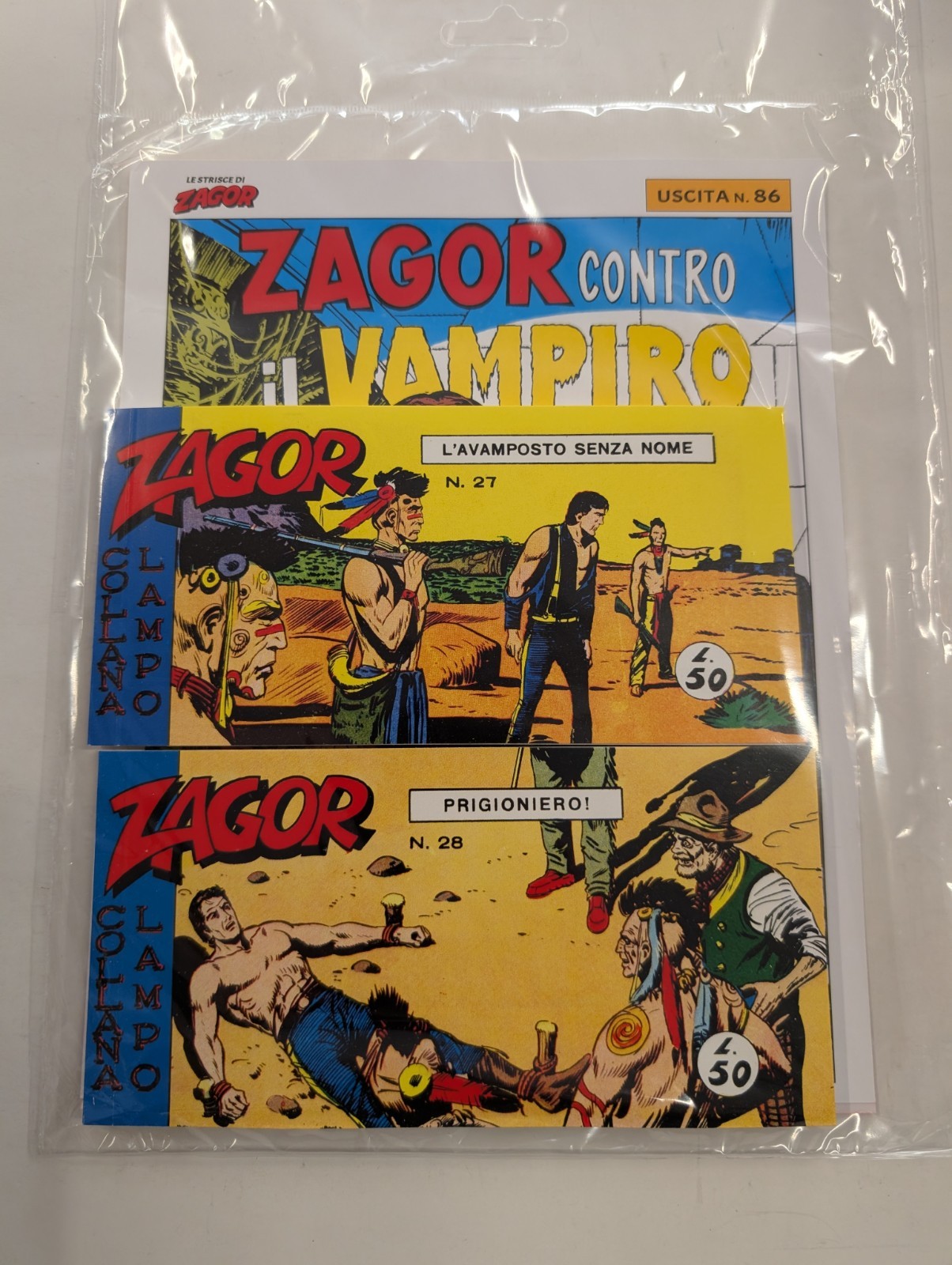 LE STRISCE DI ZAGOR N° 86 ZAGOR CONTRO IL VAMPIRO- Nuovo EDICOLA OTTOBRE 2026