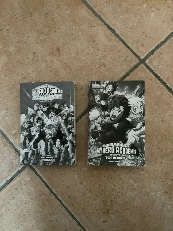 Due volumi manga My Hero Academia