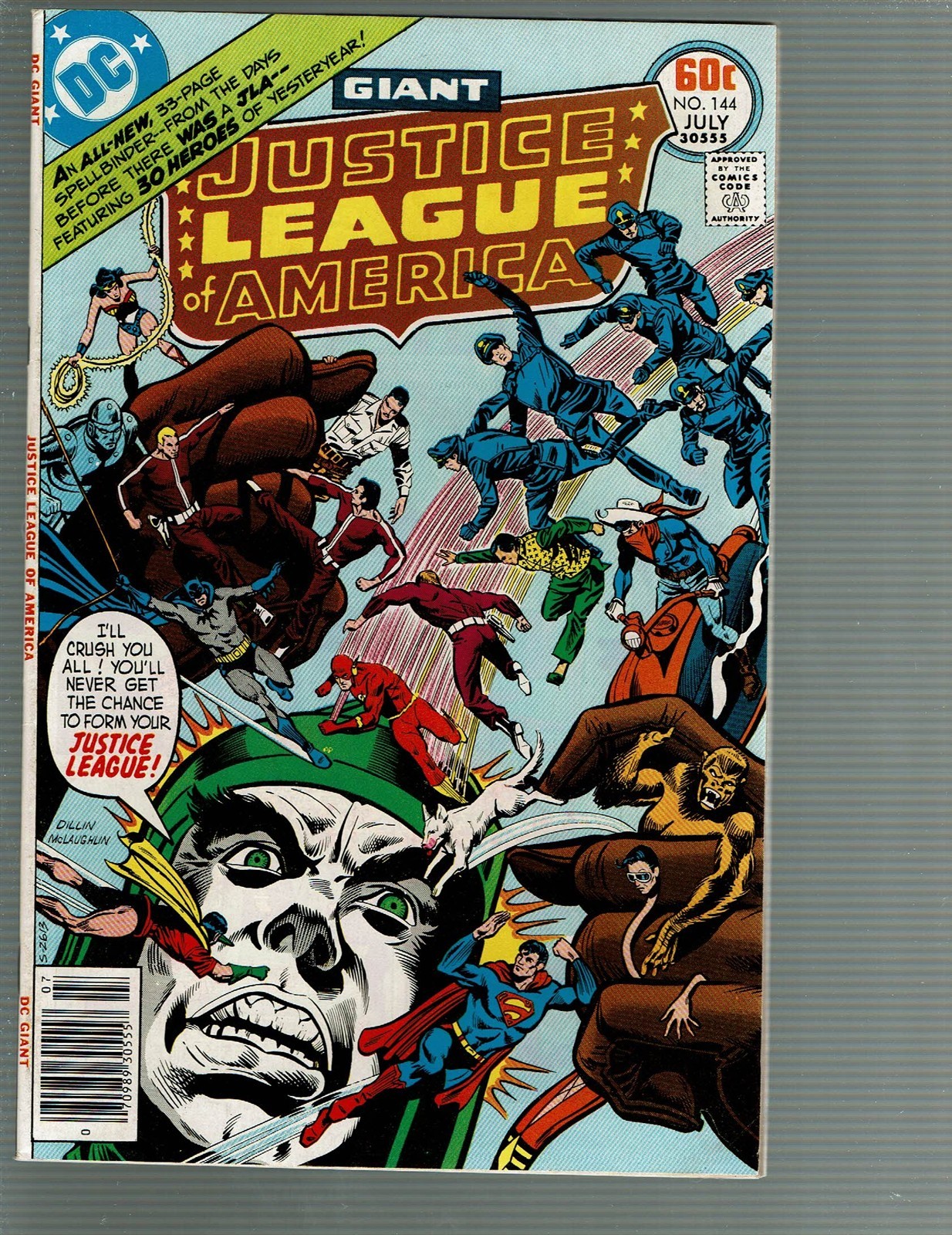 Justice League of America 144 tutto nuovo origine JLA Blackhawks Challengers VF