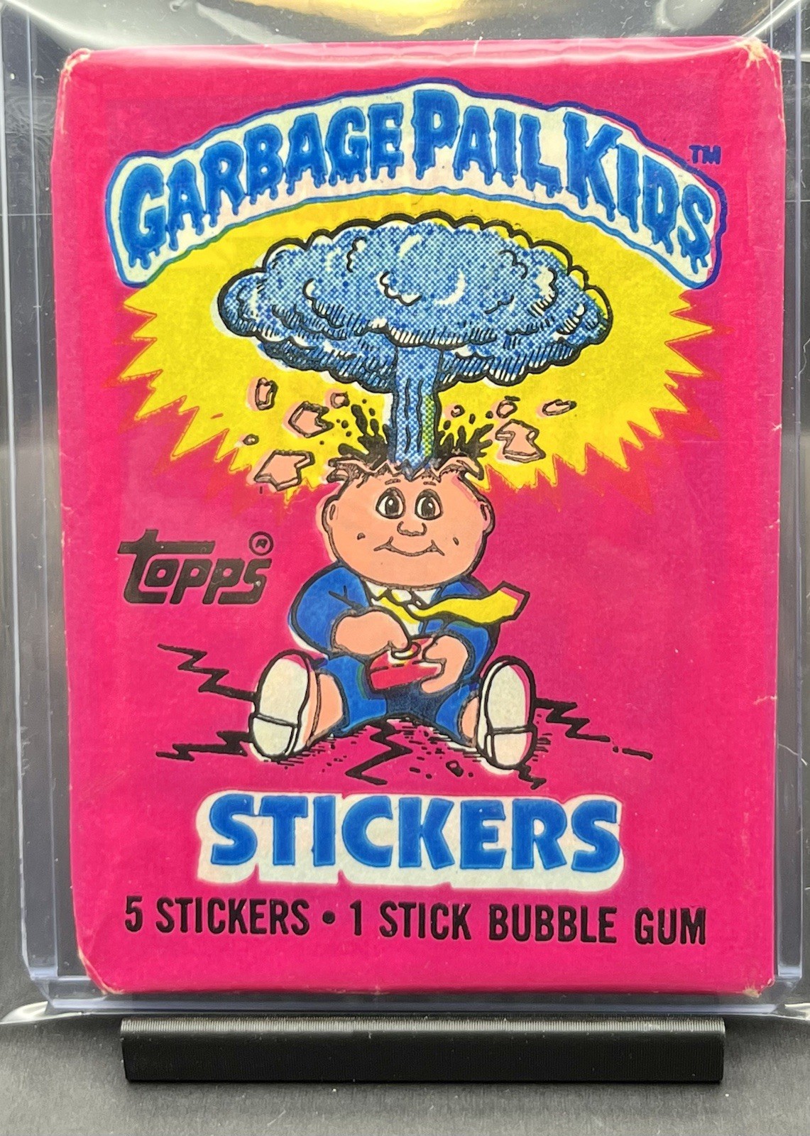 Secchio Spazzatura Bambini 1988 ORIGINALE SERIE 1 DISPLAY (senza carte) Wrapper 🔥🔥🔥