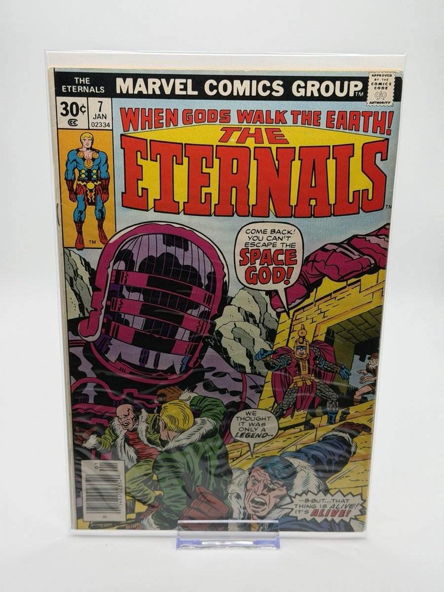 Eternals #7 Marvel Comics 1977 (1st Celestial One-Above-All) MCU film soon!