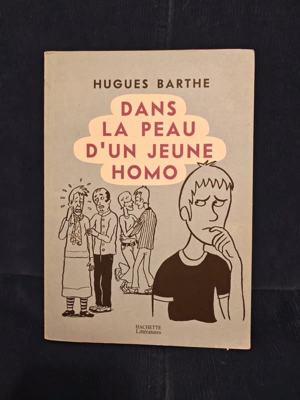 BD Roman Graphique Dans la peau d'un jeune homo de Hugues Barthe