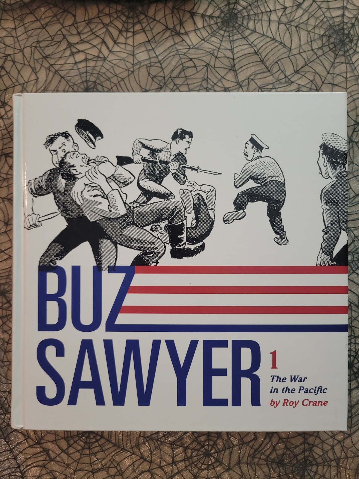 Buz Sawyer Vol 1 The War in the Pacific Roy Crane Fantagraphics Hardcover Book